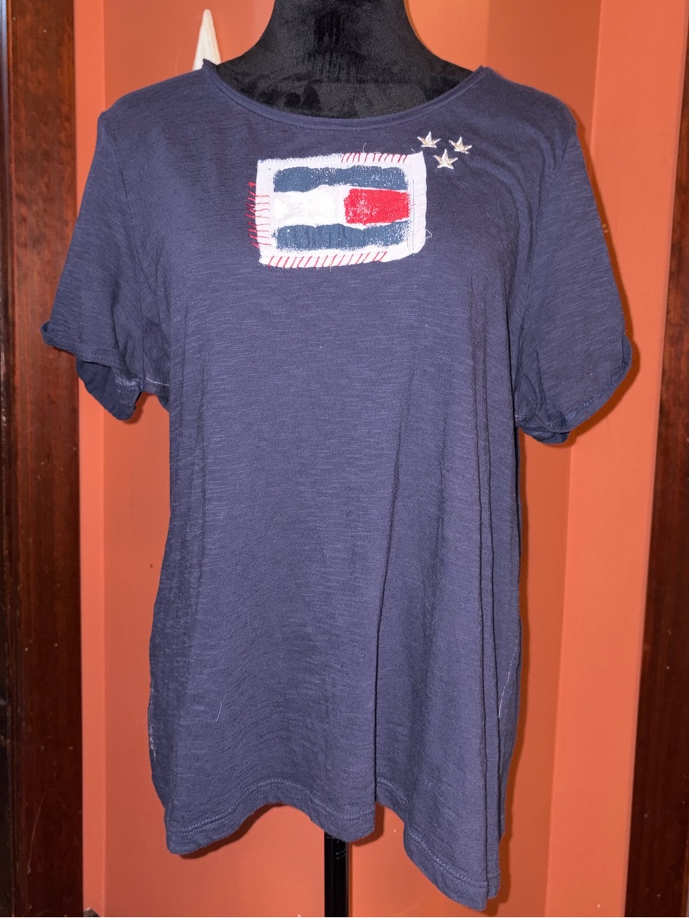 Vintage Tommy Hilfiger American flag T-shirt